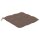 vidaXL Stuhlkissen 2 Stk. Taupe 40x40x7 cm Oxford-Gewebe