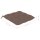 vidaXL Stuhlkissen 2 Stk. Taupe 40x40x7 cm Oxford-Gewebe