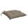 vidaXL Stuhlkissen 4 Stk. Taupe 40x40x7 cm Oxford-Gewebe