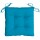 vidaXL Stuhlkissen 4 Stk. Hellblau 50x50x7 cm Oxford-Gewebe