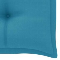 vidaXL Gartenbank-Auflage Hellblau 100x50x7 cm Oxford-Gewebe