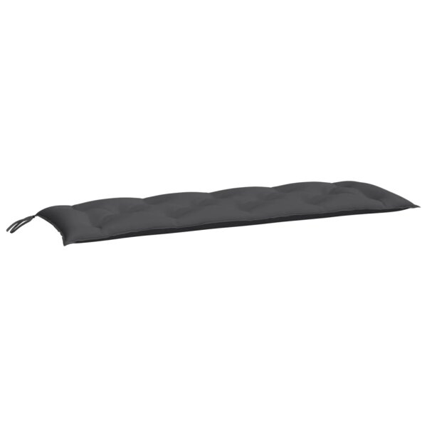 vidaXL Gartenbank-Auflage Anthrazit 150x50x7 cm Oxford-Gewebe