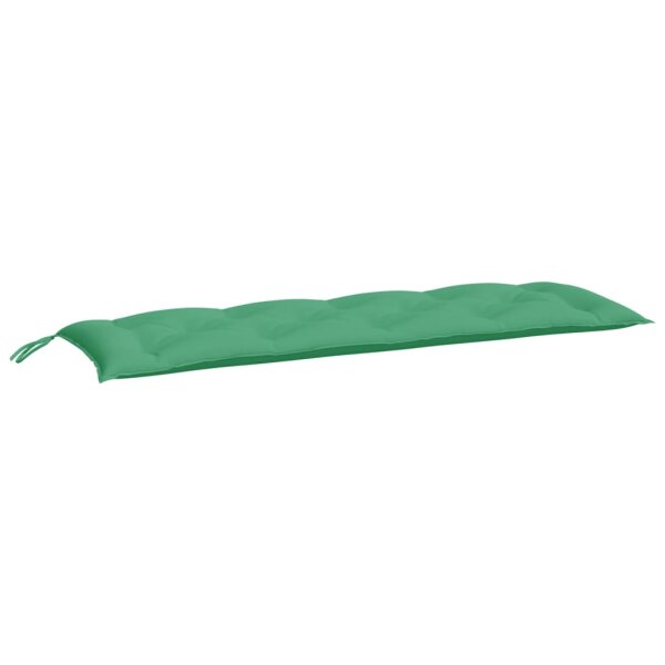 vidaXL Gartenbank-Auflage Gr&uuml;n 150x50x7 cm Oxford-Gewebe