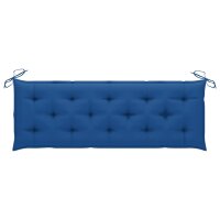 vidaXL Gartenbank-Auflage Blau 150x50x7 cm Oxford-Gewebe