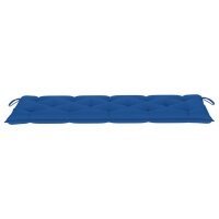 vidaXL Gartenbank-Auflage Blau 150x50x7 cm Oxford-Gewebe