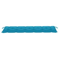 vidaXL Gartenbank-Auflage Hellblau 180x50x7 cm Oxford-Gewebe