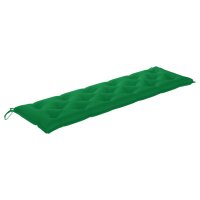 vidaXL Gartenbank-Auflage Gr&uuml;n 180x50x7 cm Oxford-Gewebe