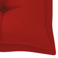 vidaXL Gartenbank-Auflage Rot 180x50x7 cm Oxford-Gewebe