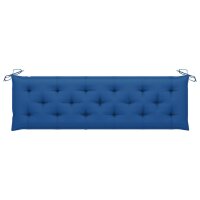 vidaXL Gartenbank-Auflage Blau 180x50x7 cm Oxford-Gewebe