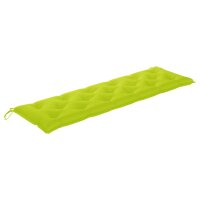 vidaXL Gartenbank-Auflage Hellgrün 180x50x7 cm Oxford-Gewebe