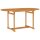 vidaXL Gartentisch 150x90x75 cm Teak Massivholz