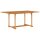 vidaXL Gartentisch 150x90x75 cm Teak Massivholz