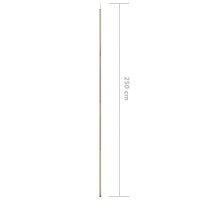 vidaXL Sonnensegel Stangen 2 Stk. 250 cm Verzinkter Stahl