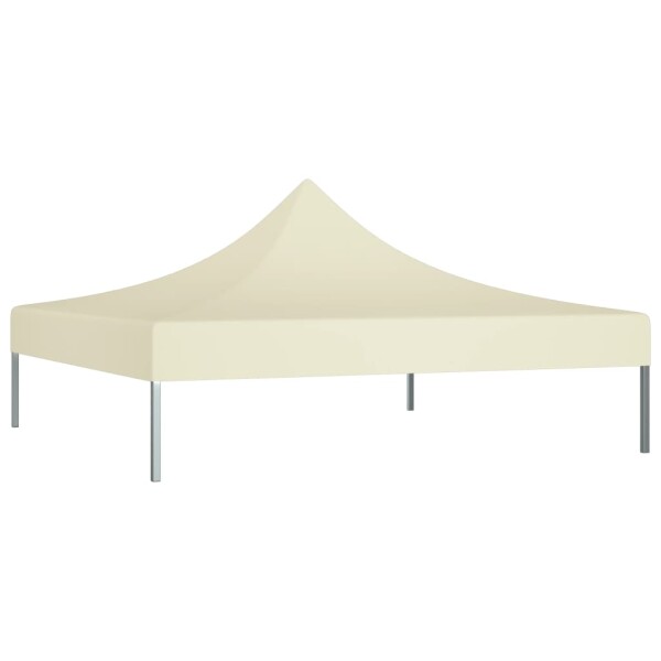 vidaXL Partyzelt-Dach 2x2 m Creme 270 g/m&sup2;