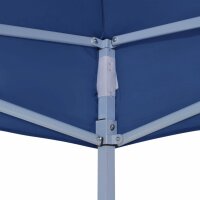 WOWONA Partyzelt-Dach 2x2 m Blau 270 g/m&sup2;