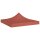 vidaXL Partyzelt-Dach 2x2 m Terracotta-Rot 270 g/m&sup2;