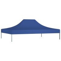 vidaXL Partyzelt-Dach 4x3 m Blau 270 g/m²