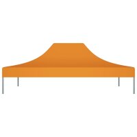 vidaXL Partyzelt-Dach 4x3 m Orange 270 g/m&sup2;