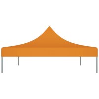 vidaXL Partyzelt-Dach 4x3 m Orange 270 g/m&sup2;