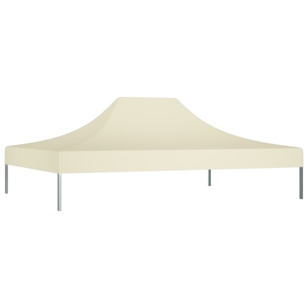 vidaXL Partyzelt-Dach 4,5x3 m Creme 270 g/m&sup2;