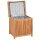 vidaXL Gartenbox 60x50x58 cm Massivholz Teak