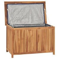 vidaXL Gartenbox 90x50x58 cm Massivholz Teak