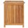 vidaXL Gartenbox 90x50x58 cm Massivholz Teak