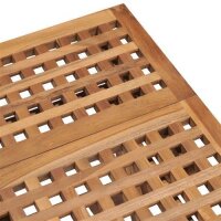 vidaXL Klappbarer Gartentisch 50x50x50 cm Teak Massivholz