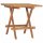 vidaXL Klappbarer Gartentisch 50x50x50 cm Teak Massivholz