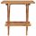 vidaXL Klappbarer Gartentisch 50x50x50 cm Teak Massivholz