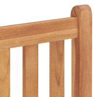 vidaXL Gartenst&uuml;hle 2 Stk. Massivholz Teak