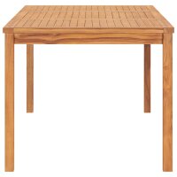 vidaXL Garten-Esstisch 180x90x77 cm Massivholz Teak