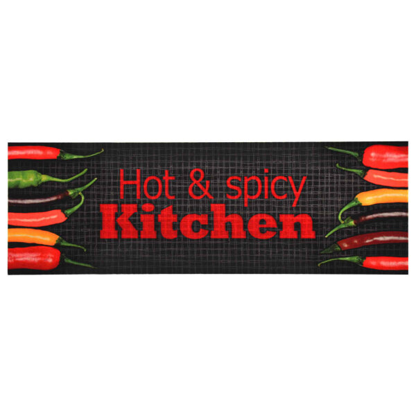 vidaXL K&uuml;chenteppich Waschbar Hot &amp; Spicy 60x300 cm