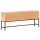 vidaXL Sideboard 145x30x60 cm Mango Massivholz