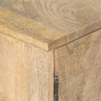 vidaXL TV-Schrank 160x30x45 cm Massivholz Mango