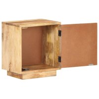 vidaXL Nachttisch 40x30x45 cm Massivholz Mango