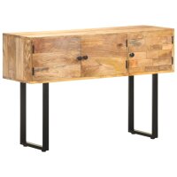 vidaXL Sideboard 116x35x75 cm Massivholz Mango