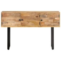 vidaXL Sideboard 116x35x75 cm Massivholz Mango