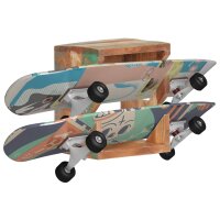 vidaXL Skateboard Wandhalter 25x20x30 cm Recyceltes...
