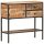 vidaXL Sideboard 85x30x80 cm Raues Mangoholz