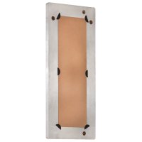 vidaXL Aviator-Spiegel 110x50 cm Metall