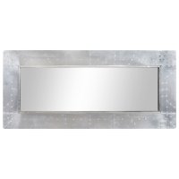 vidaXL Aviator-Spiegel 110x50 cm Metall