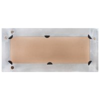 vidaXL Aviator-Spiegel 110x50 cm Metall