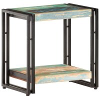 vidaXL Beistelltisch 40x30x40 cm Altholz Massiv