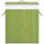 vidaXL Bambus-Wäschekorb mit 2 Fächern Grün 100 L