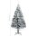 vidaXL K&uuml;nstlicher Weihnachtsbaum Beschneit Gr&uuml;n 240 cm PVC