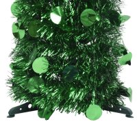 vidaXL K&uuml;nstlicher Pop-Up-Weihnachtsbaum Gr&uuml;n 120 cm PET