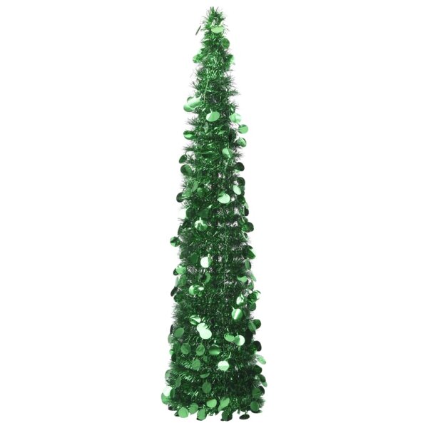 vidaXL K&uuml;nstlicher Pop-Up-Weihnachtsbaum Gr&uuml;n 180 cm PET