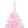 vidaXL K&uuml;nstlicher Weihnachtsbaum mit St&auml;nder Rosa 210 cm PVC