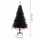 vidaXL K&uuml;nstlicher Weihnachtsbaum mit St&auml;nder Schwarz 150 cm PVC